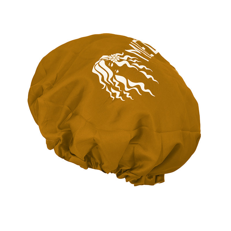 Reversible Satin Bonnet - Gold