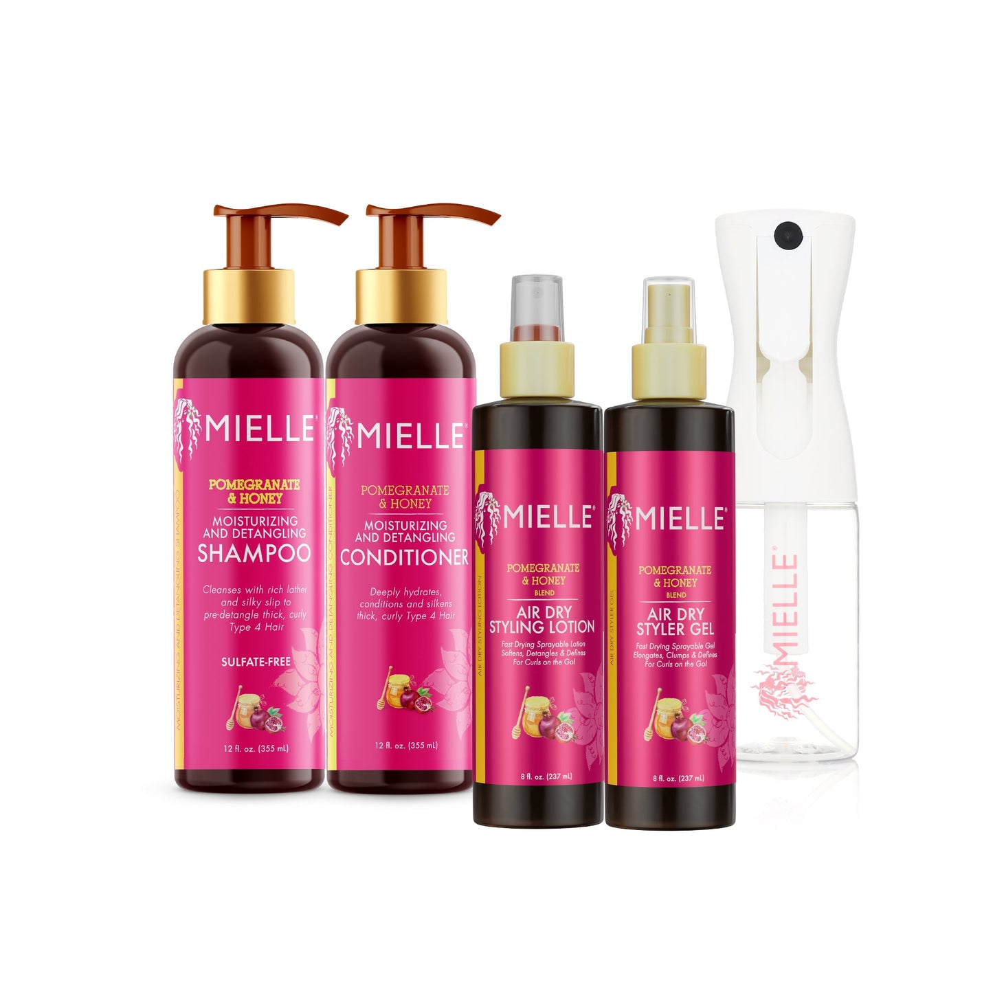 Pomegranate & Honey Wash and Go Bundle