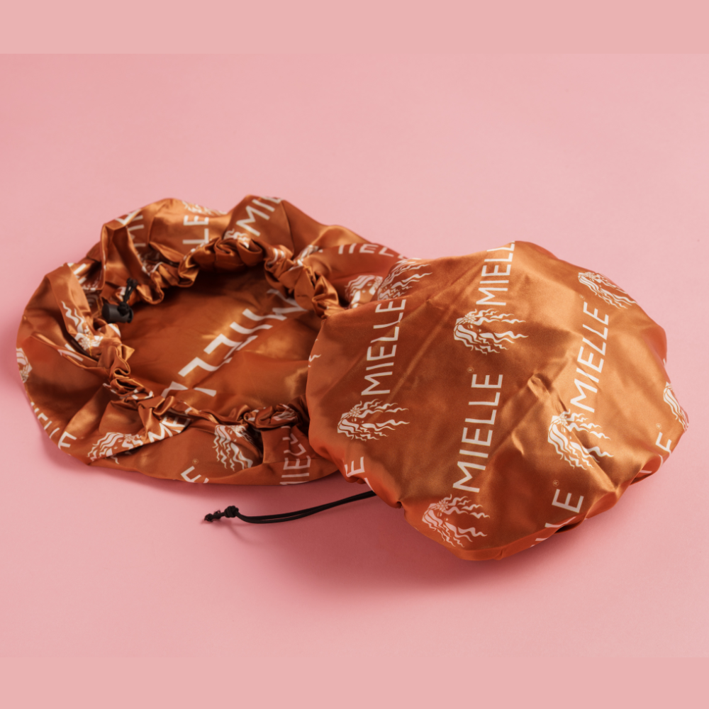 Reversible Satin Bonnet - Gold