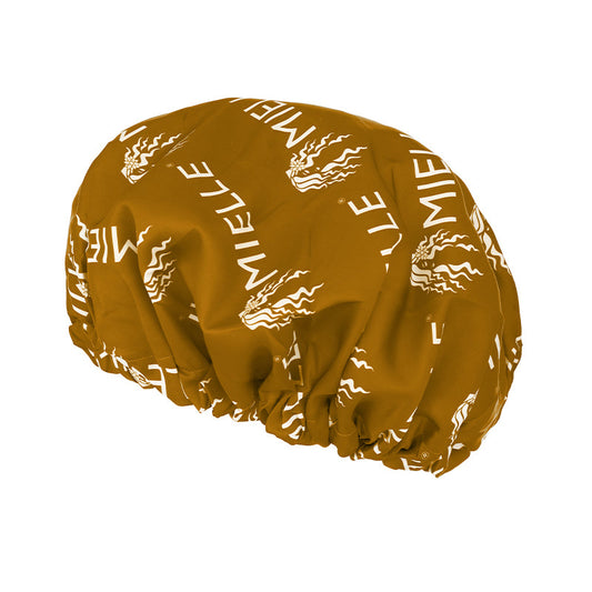 Reversible Satin Bonnet - Gold