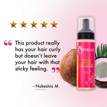 Brazilian Curly Cocktail Curl Mousse